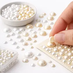 Half Pearl Beads image