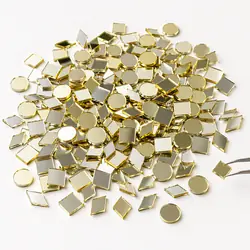 Gold Lippan Art Mirrors image