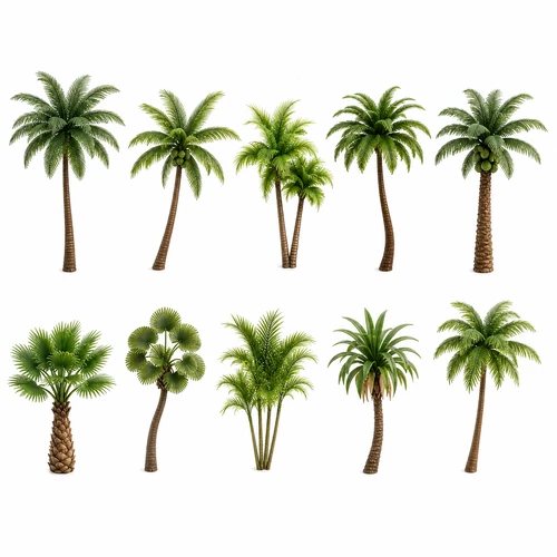 Palm & Coconut Trees image