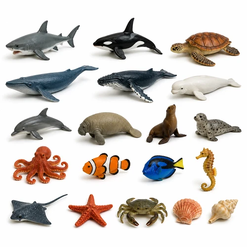 Sea Animal Figurines image