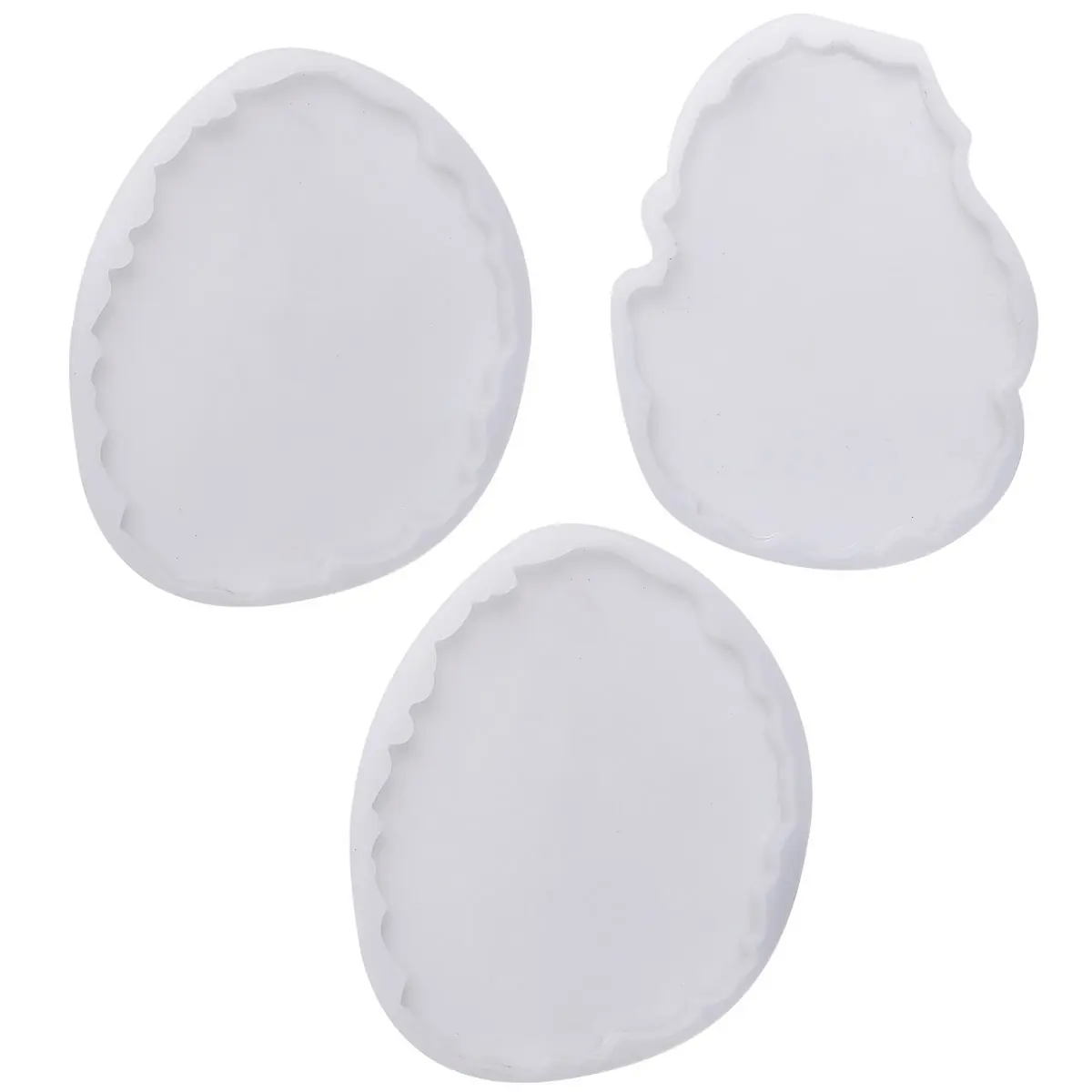Resin Silicone Mould Agate Plate Design